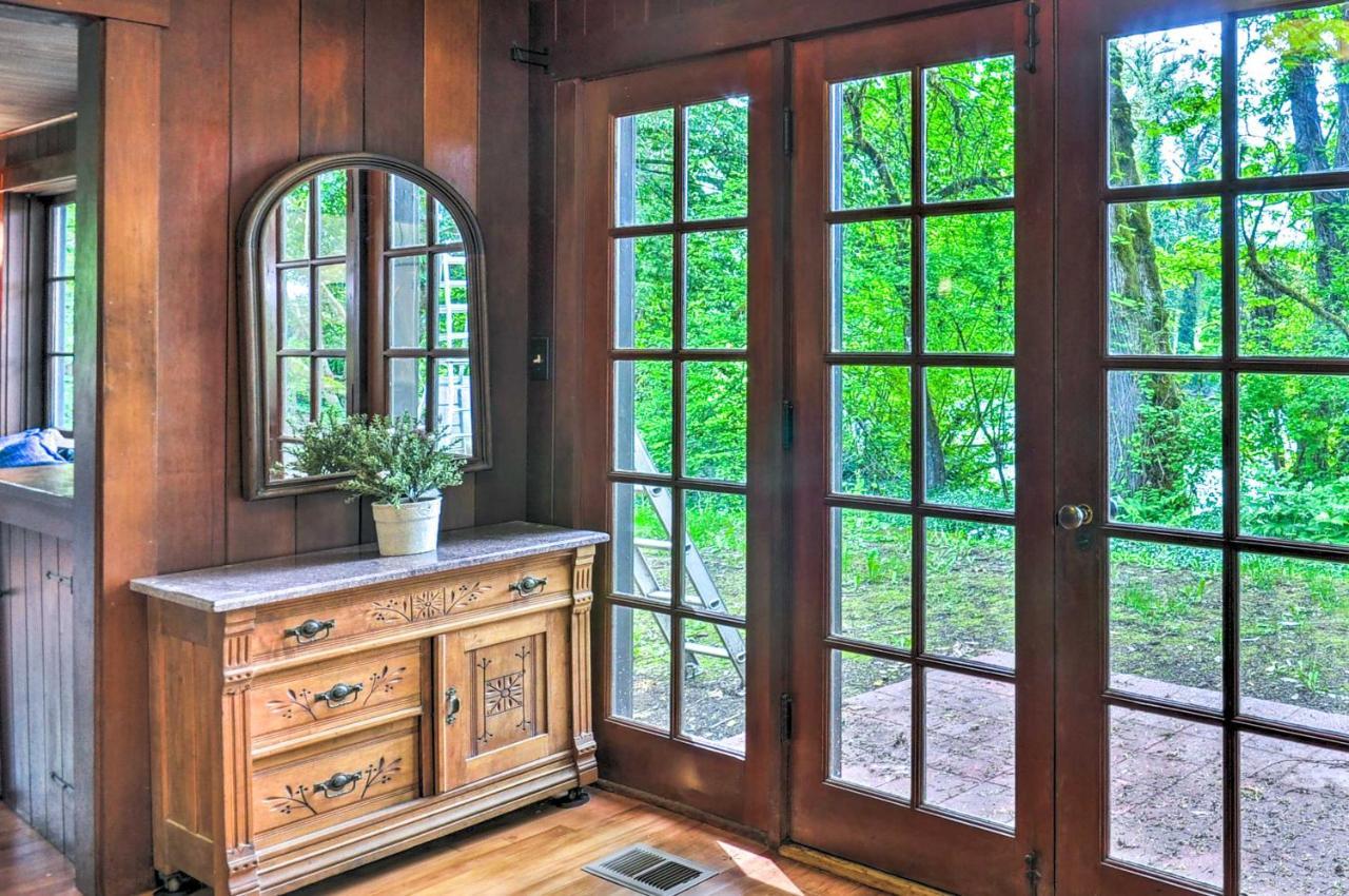 Peaceful And Elegant Cottage With Riverside View Oregon City Kültér fotó