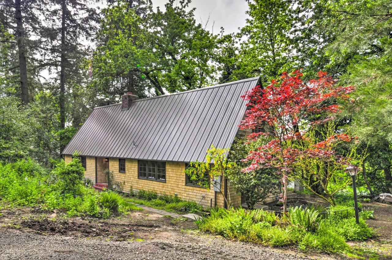 Peaceful And Elegant Cottage With Riverside View Oregon City Kültér fotó